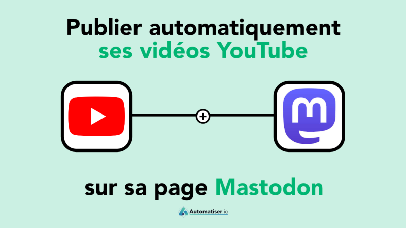 Auto publier video YouTube sur Mastodon avec Make.com