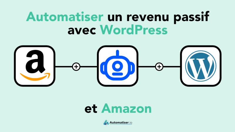 comment faire pour gagner de l'argent amazon automatiquement avec un blog wordpress et chatgpt