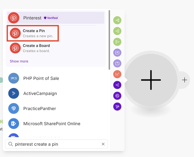 comment publier automatiquement sur pinterest avec make